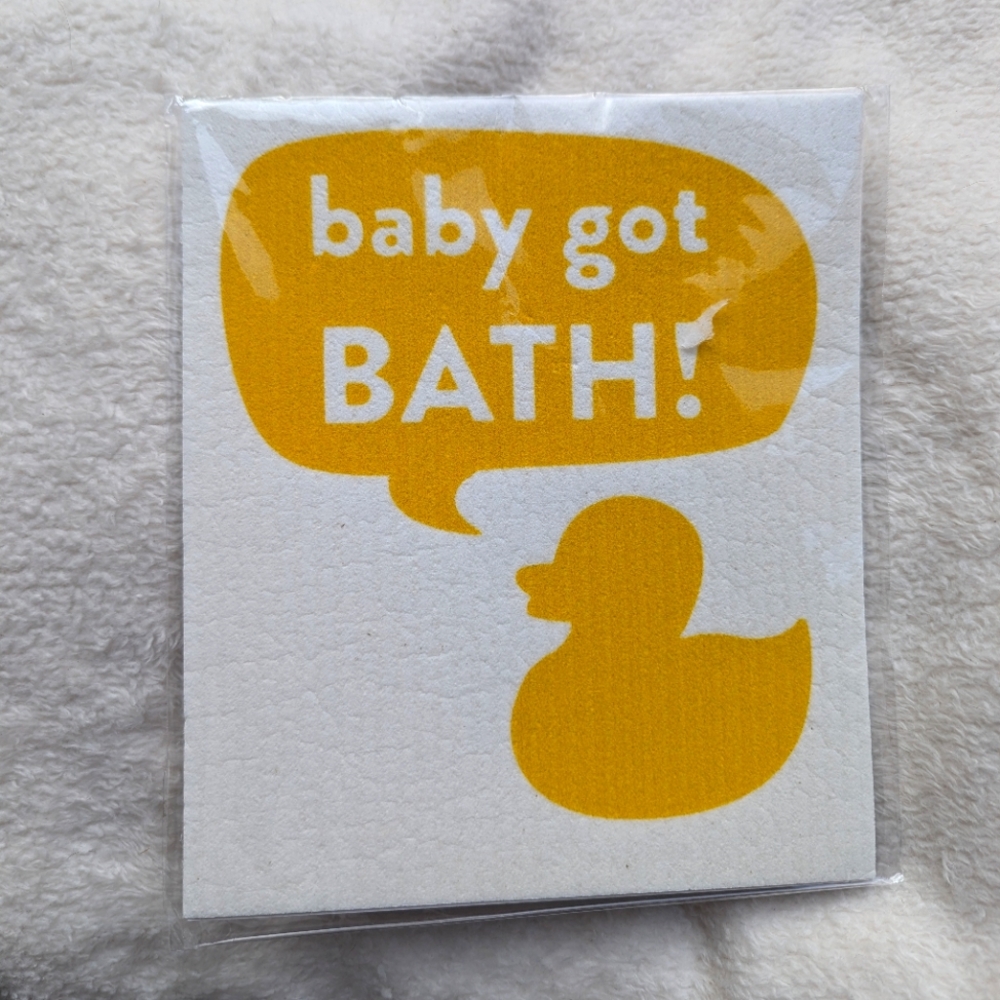 Eco-friendly Organic Washcloth - Ducky